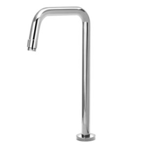1242 1242 - Torneira Mesa Tubo Redondo 23 mm Alta Modelo U Cromada