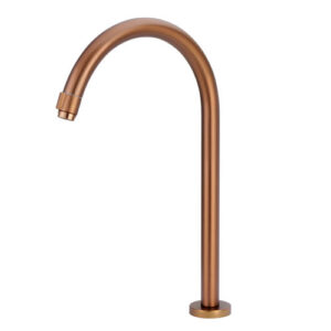 1252 1252 - Torneira Mesa Tubo Redondo 23 mm Alta Modelo J Rose Fosca