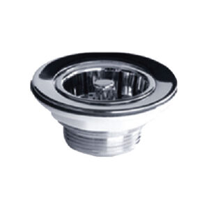1624 1624 - Válvula Pia Americana Cestinha Metal Cromada