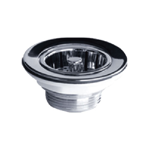 1624 1624 - Válvula Pia Americana Cestinha Metal Cromada