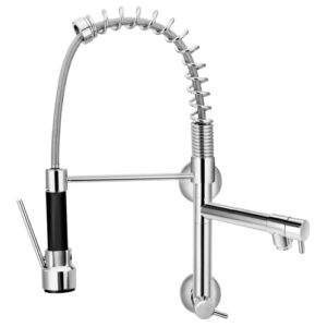1658 1658 - Torneiras Pia Cozinha Parede Gatilho Spray Metal Cromado