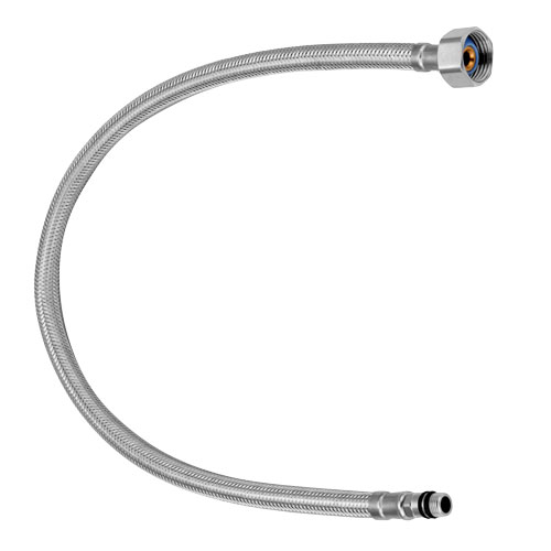 1713 1713 - Engate Inox Trançado Alta Pressão para Monocomando 60 cm