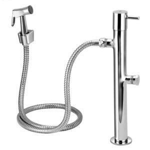 1795 1795 - Ducha Higiênica Chão com Derivação Flexível 1,20 m Gatilho ABS Cromado C/99