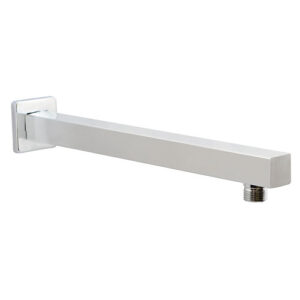 1845 1845 - Braço Chuveiro Quadrado Inox Cromado 30 cm
