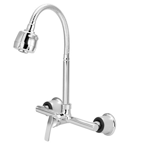 1861 1861 - Misturador Parede Tubo Gourmet Cromado