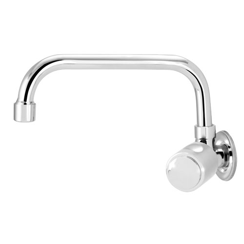 2157 - Torneira Parede Tubo Baixo Metal C/39