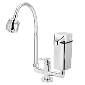2175-2 2175 - Torneira Filtro Quadrado Mesa Monocomando Tubo Gourmet Cromado