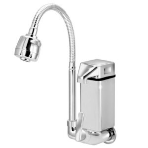 2179-2 2179 - Torneira Filtro Quadrado Parede Monocomando Tubo Gourmet Cromado