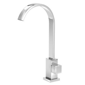 2800 2800 - Torneira Cozinha Mesa 1/4 Volta Quadrada Luxo