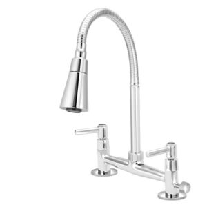 4178-2 4178 - Misturador Cozinha Mesa 1/4 Volta Cone Cromado C/98