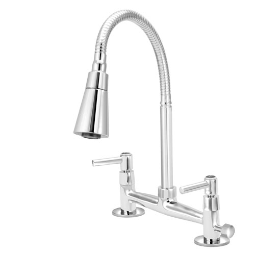 4178-2 4178 - Misturador Cozinha Mesa 1/4 Volta Cone Cromado C/98