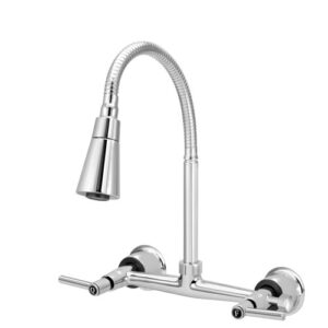 4178 4178 - Misturador Cozinha Parede 1/4 Volta Cone Cromado C/98