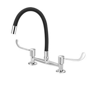 5259 - Misturador Pia Mesa Tubo Color Preto