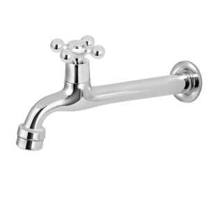 6160 6160 - Torneira Pia Parede 1/4 Volta 22 cm com Arejador C/33