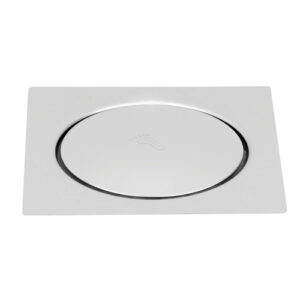 6655 6655 - Ralo Inox Click Quadrado 15 cm