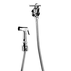6801 6801 - Ducha Metal 1/4 Volta Flexível 1,20 m com Gatilho C/88