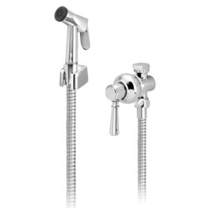 6805 6805 - Ducha Metal 1/4 Volta com Derivação Flexível 1,20 m com Gatilho C/77