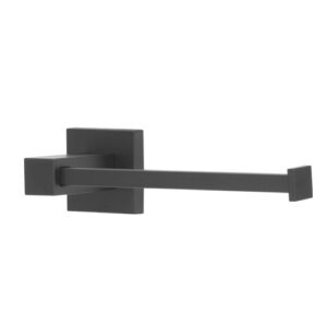 7036 7036 - Porta Papel Higiênico Papeleira Quadrado Metal Preto