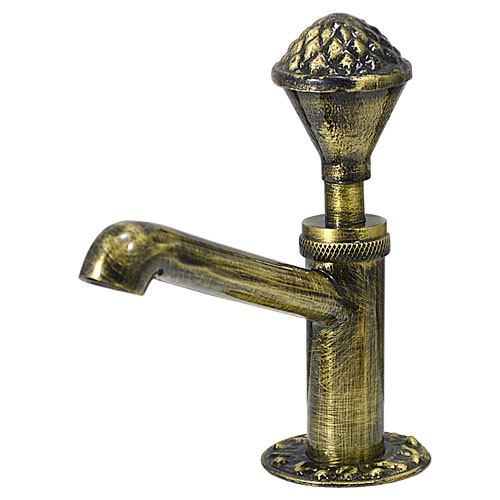 7186 7186 - Torneira Lavatório Mesa 1/4 Volta Ouro Velho