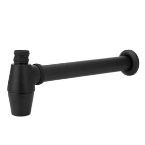7520 7520 - Sifão Metal para Lavatório 1.1/2” x 7/8” Preto