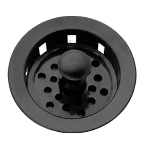 7629 7629 - Cestinha ABS Preto para Válvula Americana