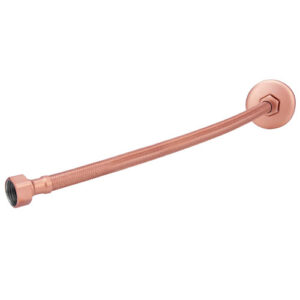 77022 77022 - Engate Flexível Inox Trançado Rose 30 cm