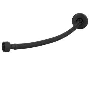 7705 7705 - Engate Flexível Inox Trançado Preto 60 cm