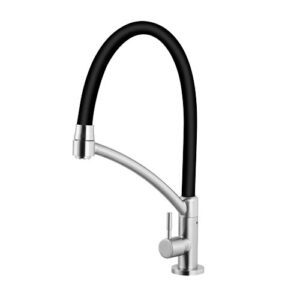 9520 9520 - Torneira Cozinha Mesa Tubo Flexível Preto