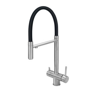 9600 9600 - Misturador Cozinha Mesa Monocomando Saída Filtro Mesa Preto