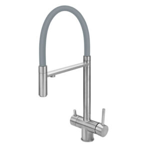 9601 9601 - Misturador Cozinha Mesa Monocomando Saída Filtro Mesa Cinza